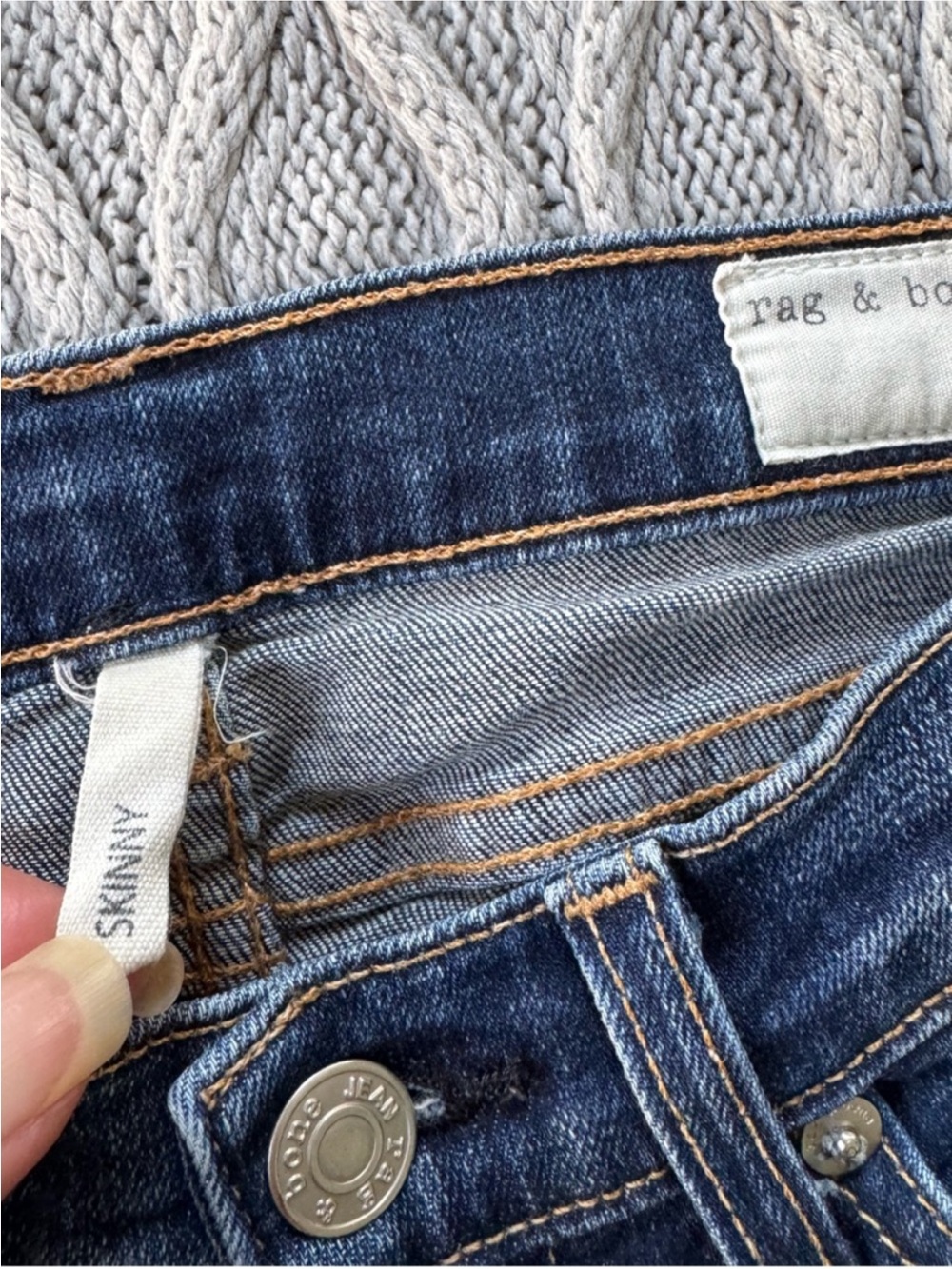 Bundle Rag & Bones Skinny Jeans - Picture 15 of 16
